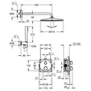 Grohe Grohtherm Rainshower Mono 310 Душ. система, хром (34869000)