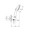 Grohe Eurosmart Прихована душова система, хром (UA25183003)