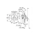 Grohe Eurosmart Прихована душова система, хром (UA25183003)