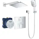 Комплект для душа Grohe Grohtherm Smartcontrol з Rainshower Mono 310 Cube, хром (UA26405SC0)