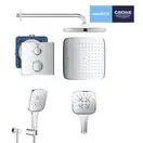 Душова система на 2 споживача прихованого монтажу Grohe Grohtherm UA26415SC7