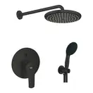 Grohe Eurosmart Tempesta 250 Душевая система, черный матовый (UA26415SC8)