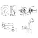 Grohe Grohtherm SmartControl Душевая система, хром (UA34614SC4)