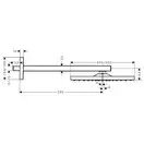 Душевая система скрытого монтажа Hansgrohe Raindance Select/Metropol (цвет - хром) (10102020) фото 8 Aquada.com.ua