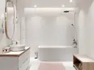 Душевая система Hansgrohe Pulsify Showerpipe 260 1jet с термостатом для ванны ShowerTablet 400 (цвет - хром) (24230000) фото 2 Aquada.com.ua