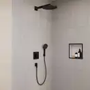 Hansgrohe Raindance Alive S 300 Душевая система, черный мат (24630670)