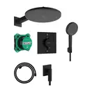 Hansgrohe Raindance Alive S 300 Душевая система, черный мат (24630670)