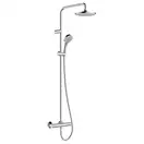 Душевая система с термостатом Hansgrohe Vernis Blend EcoSmart Green (цвет - хром) (26318000) фото 1 Aquada.com.ua