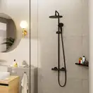 Hansgrohe Vernis Blend Душевая система, Matt Black (26426670)