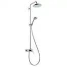 Душова система Hansgrohe Cromar 220 1jet Showerpipe зі змішувачем, хром (27222000)