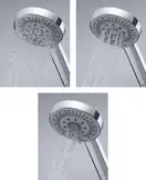 A-QAs Dual Shower System з термостатом 6609505-00 верхній душ+ручний душ Kludi НІМЕЧЧИНА
