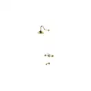 Kraus KEF-16054 Душова система, золотий (KEF-16054G)
