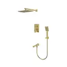 MIXXUS PREMIUM DALI 009 Душевая система, Brushed Gold (MI6767)