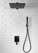 Душевой гарнитур REA SONIC BLACK черный (REA-P0369)