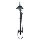 Душевой гарнитур REA RETRO OLD BLACK черный (REA-P2366)