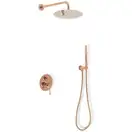 Душевая система REA LUNGO ROSE GOLD + BOX скрытого монтажа (REA-P4111)