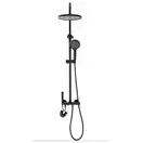 Душевой гарнитур REA MAX BLACK с изливом (REA-P6615)