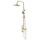 Душевой гарнитур REA MAX GOLD с изливом (REA-P6617)