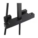 Душевой гарнитур Yoka GOBA 30 BLACK черный с термостатом (BP.GOBA-THERM-30-BLK)