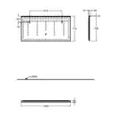 Зеркало с подсветкой Geberit Xeno² 71 х 140 см (500.203.00.1)