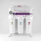 Фільтр зворотнього осмосу Raifil 500G - 3/8 10"Slim з манометром (2469)