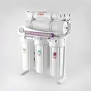 Фільтр зворотнього осмосу Raifil 500G - 3/8 10"Slim з манометром (2469)