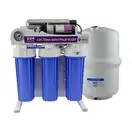 RAIFIL Система зворотного осмосу з насосом 75G на станині 10" Slim BLUE з ультрафіолетом (2795)