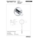 104106022 Omega Гачок, Bemeta (104106022)