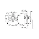 Комплект гігієнічного душу Grohe BauLoop New з Tempesta-F, хром (UA11104201A)