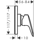 Комплект гігієнічного душа Hansgrohe Logis E (71604000, 13620180, 32129000, 26457000), хром (20200010)