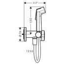 Hansgrohe Bidette 1jet S EcoSmart+ Душ, білий мат (29232700)