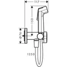 Hansgrohe Bidette 1jet S EcoSmart+ Душ, білий мат (29232700)