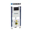 Инсталляция Geberit Duofix 458.126.DW.1 (4-в-1) комплект (клавиша черный глянец) (458.126.DW.1) фото 1 Aquada.com.ua
