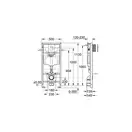 Система інсталяції GROHE Rapid SL з комплектом 4 в 1 (38750001)