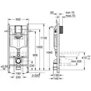 Grohe Rapid SL Инсталляция для унитаза (38840000)