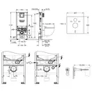 Grohe Rapid SLX Інсталяція для унітазу 3 в 1 (39598000)