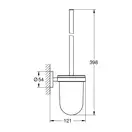 Йоршик підвісний Grohe QuickFix Start, суперсталь  41185DC0