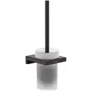Щітка для унітазу настінна Hansgrohe AddStoris, Matt Black (41752670)