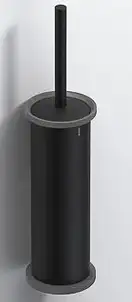 Щітка для унітазу Sonia Tecnoproject Black 98х419х101 мм, чорний матовий (190454)