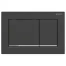 Geberit Omega 30 Клавиша смыва, черный мат/хром (115.080.14.1)