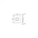 Накладна панель змиву для унітазу GROHE Ondus (38766000)