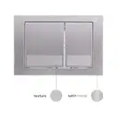 Qtap Nest Панель смыва, матовый хром (QT0111M06029SAT)