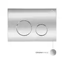 Qtap Nest Панель смыва для унитаза, хром (QT0111M11112CRM)