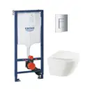 Комплект Grohe Set Унітаз ELLIPSE-0301-T3 + Інсталяція 38536001 + панель 38732000 (38536001ELLIPS03 (38536001ELLIPS0301T3)