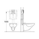 Комплект Grohe Set Унітаз ELLIPSE-0301-T3 + Інсталяція 38536001 + панель 38732000 (38536001ELLIPS03 (38536001ELLIPS0301T3)