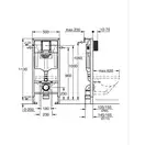 Комплект Grohe Set Унітаз QUADRO-0301-T3 + Інсталяція 38536001 + панель 38732000 (38536001QUADRO030 (38536001QUADRO0301T3)