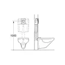Комплект Grohe Set Унітаз ELLIPSE-0305-T3 + Інсталяція UA388400WG + панель 38732000 (388400WGELLIPS (388400WGELLIPS0305T3)