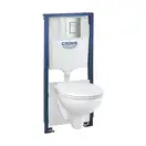 Інсталяція Grohe Rapid SL (5-в-1) комплект з унітазом Grohe Bau Ceramic + сидіння Soft Close  39586000