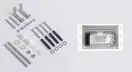 Комплект унітаз з інсталяцією для унітазу Mixxus Premium BEVEL-SET-2101 BLACK система змиву TORNADO (MP6669)