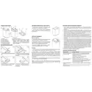 Відро для сміття сенсорне прямокутне Koer TC-020408-08 8 л колір білий (KR5589)